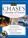 Chase's Calendar of Events 2009 (Book + CD-ROM)